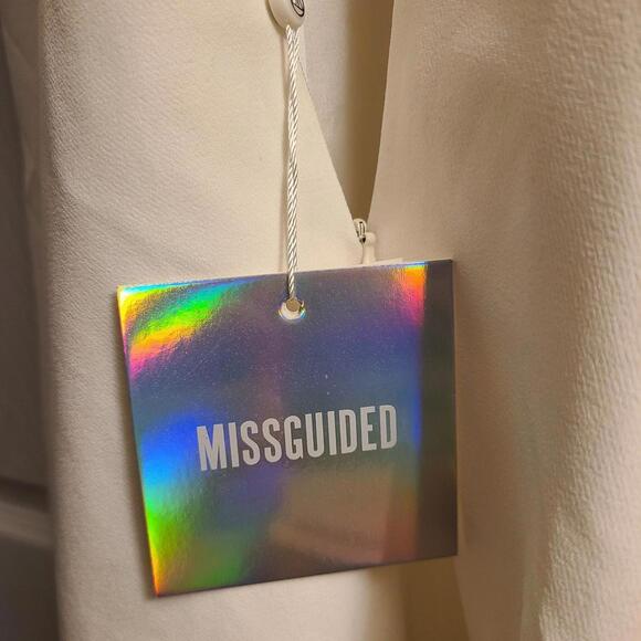 Missguided Women's White and Cream Dress - Picture 4 of 5